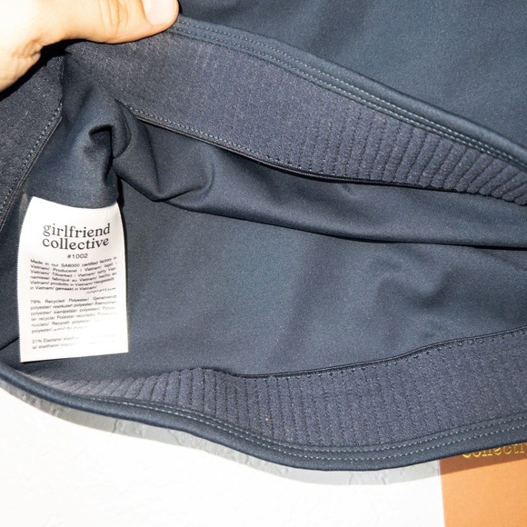 NWT Girlfriend Collective Midnight Paloma Racerback Bra Size Small - Picture 6 of 7